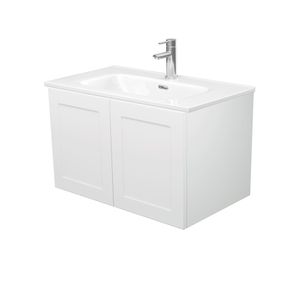 Joli Mila 750 Wall-Hung Vanity, Right Drawer - Washbasin cabinet by Fienza