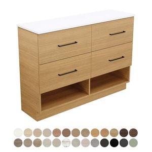 Kassi Ensuite 1200 Floor Standing Vanity - Washbasin cabinet by Fienza