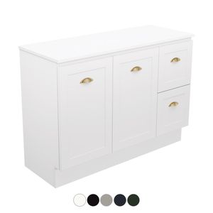 Newport Door & Drawer 1200 Single Bowl Floor Standing Vanity - Washbasin cabinet by Fienza