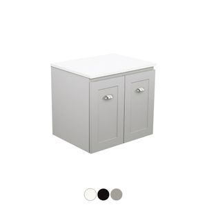 Newport Door 600 Wall Hung Vanity - Washbasin cabinet by Fienza