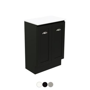 Newport Ensuite Door 600 Floor Standing Vanity - Washbasin cabinet by Fienza