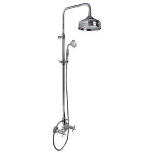Exposed shower tap with shower column, showerhead and shower set F5085/2 - Shower by FIMA Carlo Frattini