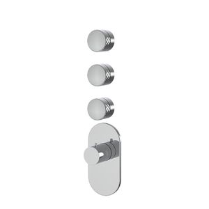 Thermostatic built-in shower mixer Texture Collection – Spillo Tech F5623X3 - Shower by FIMA Carlo Frattini