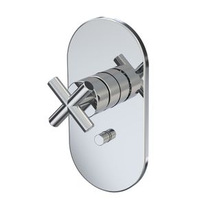 Single lever bath and shower mixer for concealed installation F1409X2 - Shower by FIMA Carlo Frattini