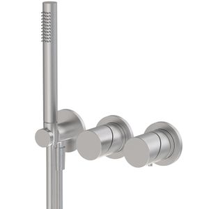 Thermostatic bath and shower mixer for concealed installation 2 outlets with shower set F5819WX9 - Shower by FIMA Carlo Frattini