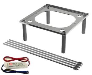 Built-in parts Built-in part for ceiling-mounted shower head, including connecting cable and transformer - Sanitary accessories by Fir Italia