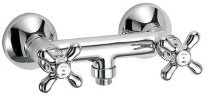 Alison 33 Wall-mounted shower mixer with flex hose connection - Shower by Fir Italia