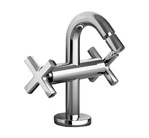 Eveleen 39 One-hole bidet mixer, 177 mm high, center distance 92 mm long, without pop-up drain - Tap by Fir Italia