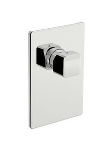Daily Cube 45 External part for wall-mounted built-in one-way shower mixer - Shower by Fir Italia