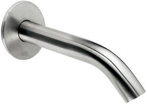 CleoSteel 48 Wall-mounted water spout 1/2'', center distance 150 mm long, complete length 158 mm - Tap by Fir Italia
