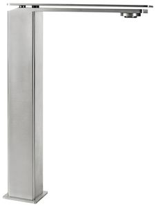 PlaySteel 58 Wash basin mixer, 304 mm high, center distance 160 mm long, without pop-up drain - Tap by Fir Italia