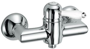 Melrose 71 Wall-mounted shower mixer with flex hose connection - Shower by Fir Italia