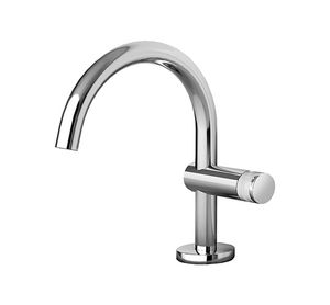 Nohea 77 Wash basin mixer, 226 mm high, center distance 172 mm long, with clic/clac pop-up drain - Tap by Fir Italia