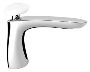 Synergy Stone 95 Wash basin mixer, 155 mm high, center distance 135 mm long, with clic/clac pop-up drain - Tap by Fir Italia