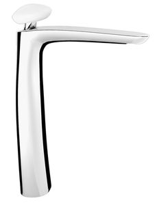Synergy Stone 95 Wash basin mixer, 330 mm high, center distance 165 mm long, with clic/clac pop-up drain - Tap by Fir Italia
