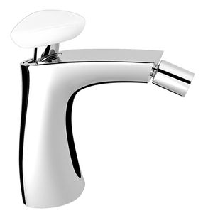 Synergy Stone 95 Bidet mixer, 155 mm high, center distance 110 mm long, without pop-up drain - Tap by Fir Italia