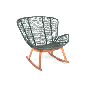 Wing light Relax rocking armchair - Armchair by Fischer Möbel