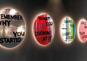 Ritual Reflections - Mirror for locker rooms - Accessories by FIT INTERIORS