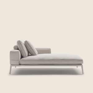 LIFESTEEL - Chaise longue - Sofa by Flexform