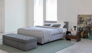 Notturno Double - Bed frame by Flou