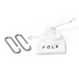 Urban Nomad - Pack of 2 hooks - Grey - Accessories by FÓLK Reykjavik