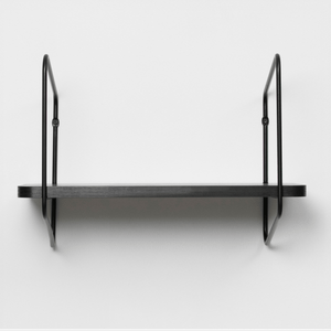 Urban Nomad Wall Shelf / 42x24 cm / Black / Black - Cabinet by FÓLK Reykjavik
