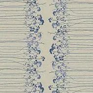 flotex hospitality & leisure floral Edlder Border Blueberry - Carpet by Forbo