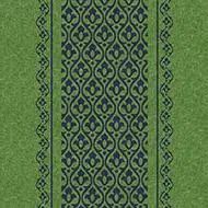 flotex hospitality & leisure geometric / graphic Marquis Border Sauge - Carpet by Forbo