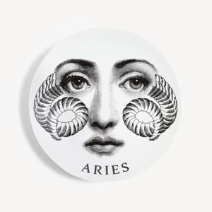 Zodiaco Aries - Tema e Variazioni wall plate n.348 - Cabinet by Fornasetti