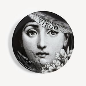 Zodiaco Virgo - Tema e Variazioni wall plate n.353 - Cabinet by Fornasetti