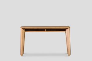 Lika Çalışma Masası, Dresuar Masif Ahşap Meşe Tabla, Masif Ahşap Meşe Taşıyıcılı, Ceviz Masif Ahşap Detaylı - Table by Forni