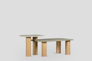 Rol İki Katlı Orta Sehpa Kare - Table by Forni