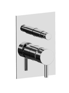 Monocomando incasso con deviatore automatico completo - Shower by Frattini Rubinetti dal 1958