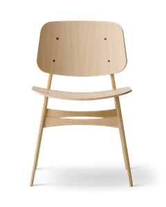 Søborg Wood Base - Chair by Fredericia