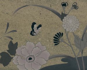Ebony Frost - Edo Springs - Wallpaper by Fromental