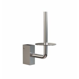 TOILET ROLL HOLDER 3015 » BRUSHED STAINLESS - Styling by Frost Denmark