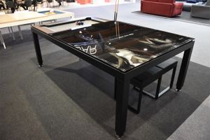 Crystal Mirage glass table - Table by Fusiontables Saluc