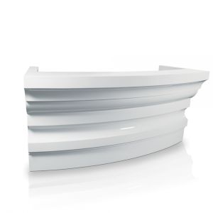 Salon Reception Desk Alzira Curva - Desk by Gamma & Bross