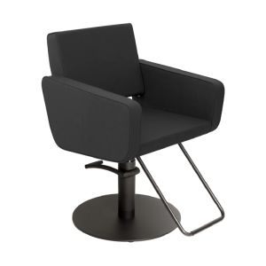 Salon Styling Chair Aeolian Superblack  Black - Chair by Gamma & Bross