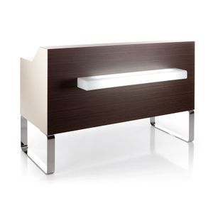 Salon Reception Desk Sledesk - Desk by Gamma & Bross