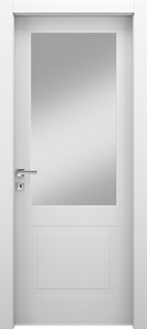 Interior swinging door 1/B/1/V Miraquadra - Door by GAROFOLI