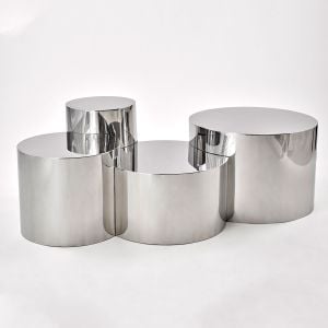 Geometria: Cerchi 4 Coffee Table - Ceiling lamp by GASPARE ASARO