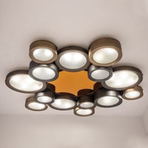 Helios 66 Ceiling Light - Ceiling lamp by GASPARE ASARO
