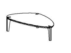 Addict Galet coffee table - Coffee table by gautierFurniture