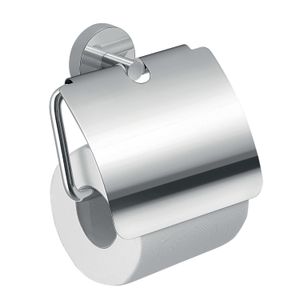 Eros toilet paper holder with cover - Sanitary accessories by GEDY