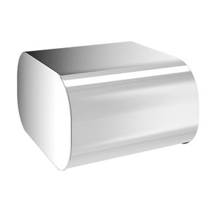 Outline toilet paper holder with cover - Sanitary accessories by GEDY