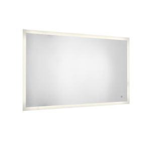 Pierre polished edge mirror 70×120 and sandblasted border - Accessories by GEDY