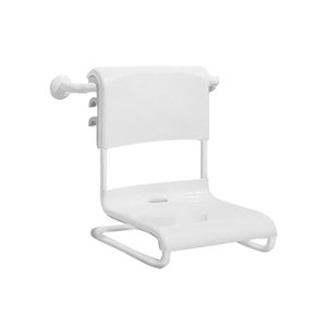 Sicura hanging smooth shower seat for grab bar system - Sanitary accessories by GEDY
