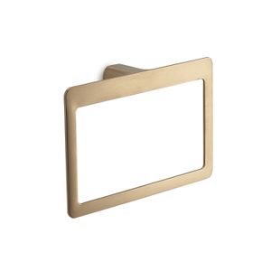 Pirenei towel ring matt gold (pvd plated) - Sanitary accessories by GEDY
