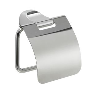 Stelvio toilet paper holder with cover - Sanitary accessories by GEDY